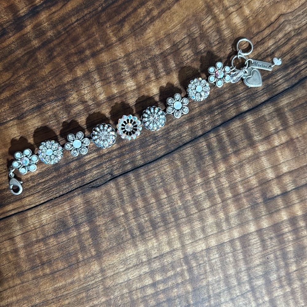 Mariana rhinestone moonlight bracelet